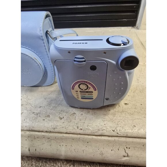 FUJIFILM INSTAX MINI 7S Instant Camera BLUE ~ With Case - Tested - Picture 6 of 16